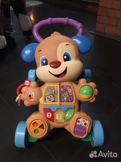 Каталка ходунки fisher price детские музыкальные