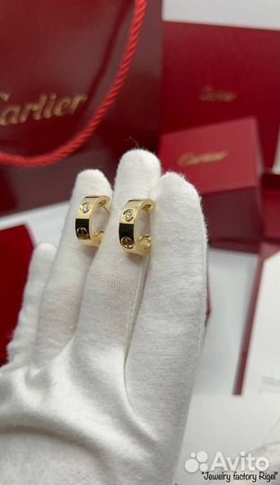 Серьги Cartier в Москве