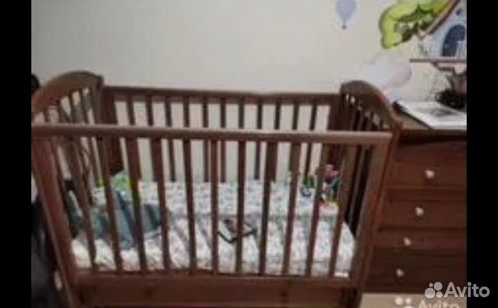 Детская кровать С маятником Кубаночка Лель