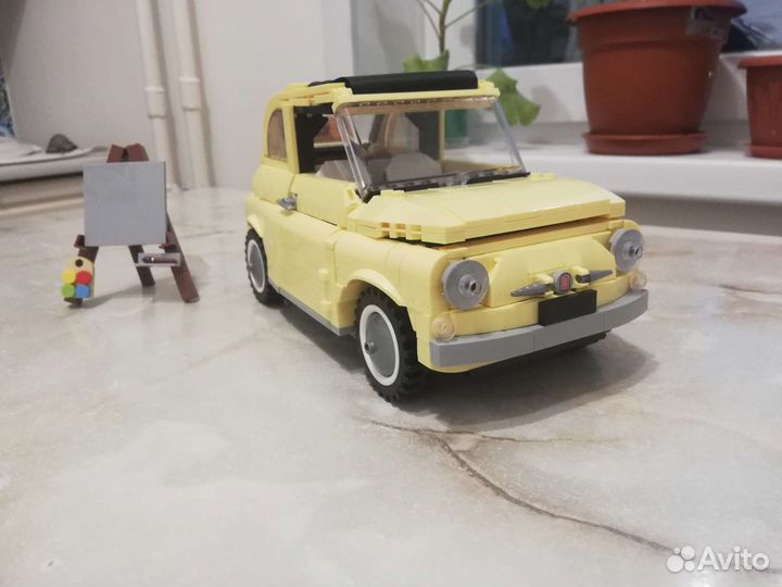 Конструктор аналог Лего Fiat 500