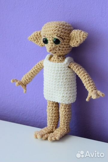 Вязаный Добби из Гарри Поттера