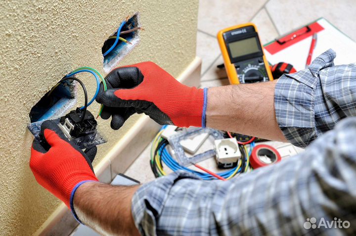 Услуги электрика и сантехника выезд на дом