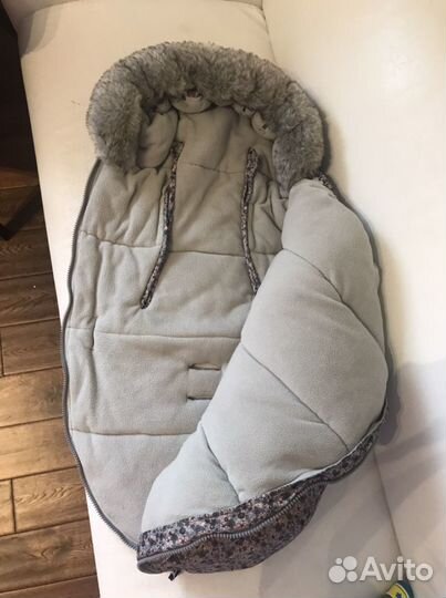 Зимний конверт в коляску elodie