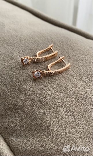 Серьги в ассортименте из медицинской стали