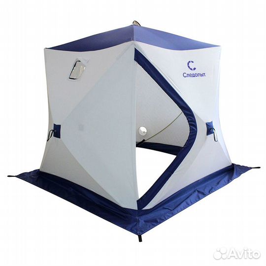 Палатка зимняя куб следопыт, 1,75х1,75, h-1,75м, S