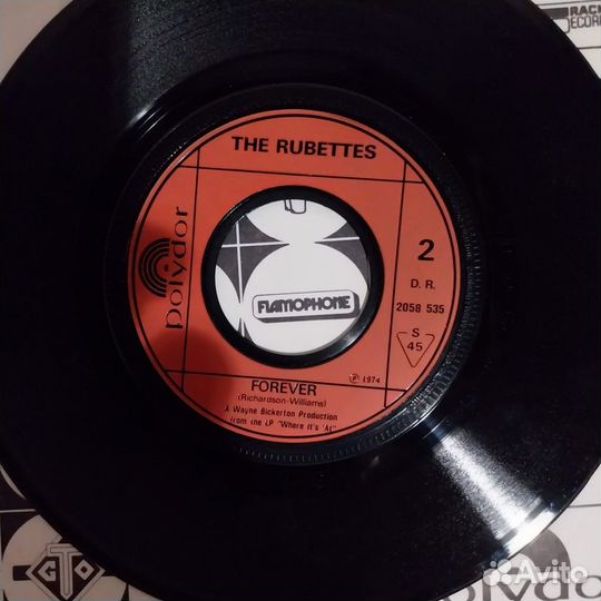 Виниловые пластинки Рубетты Франция 1974