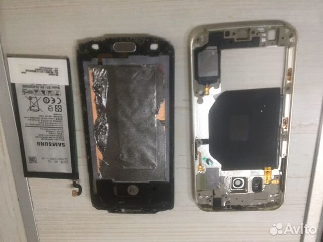 Телефон Samsung S6 запчасти