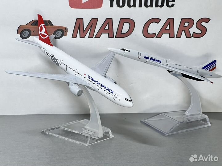 Модели самолетов из металла