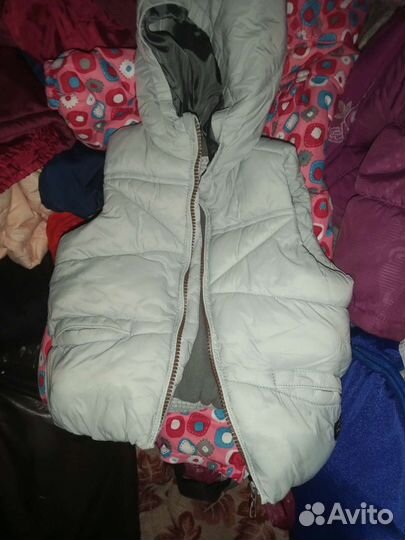 Жилетка тёплая на холодное лето