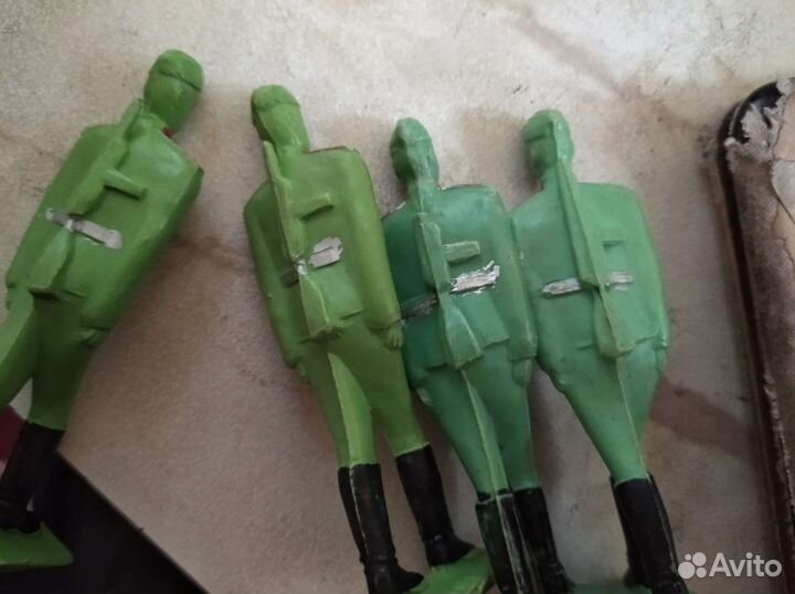 Солдатики СССР 30 штук пластик