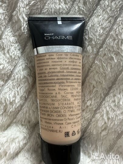 Крем тональный spf 30 с матовым эффектом