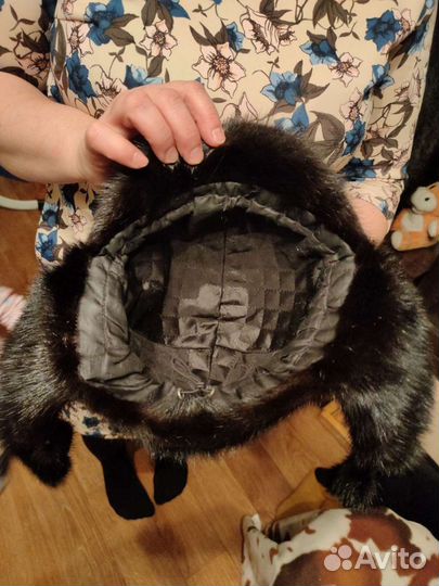 Норковая шапка