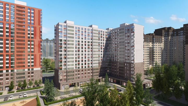 2-к. квартира, 37,1 м², 15/22 эт.