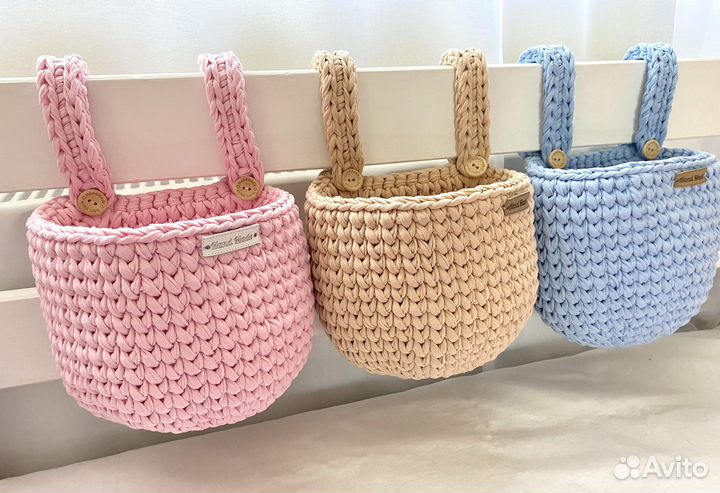 Корзинка на кроватку