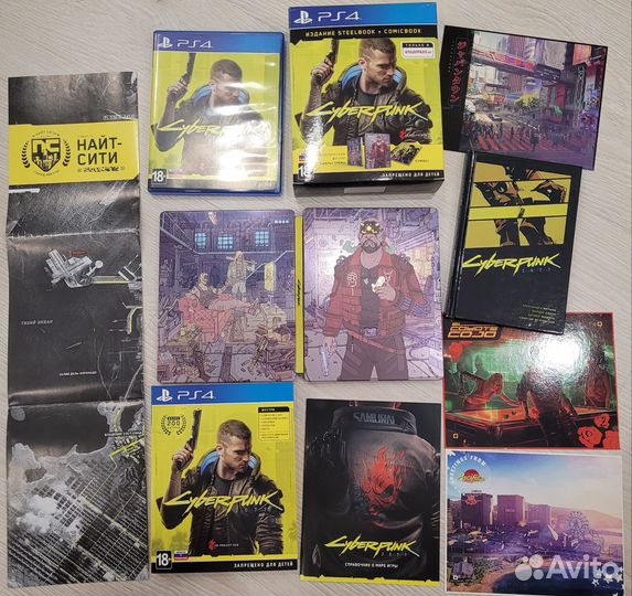 Cyberpunk 2077 ps4 steelbook