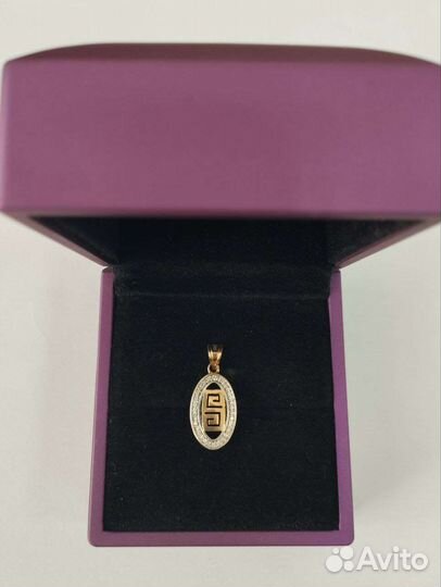 Золотая подвеска