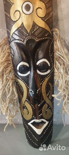 Африканская маска панно