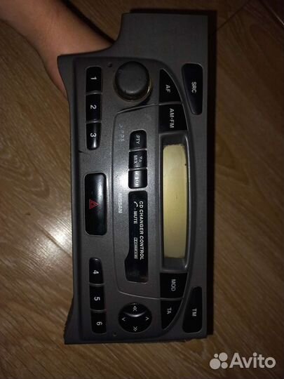 Штатная магнитола nissan primera