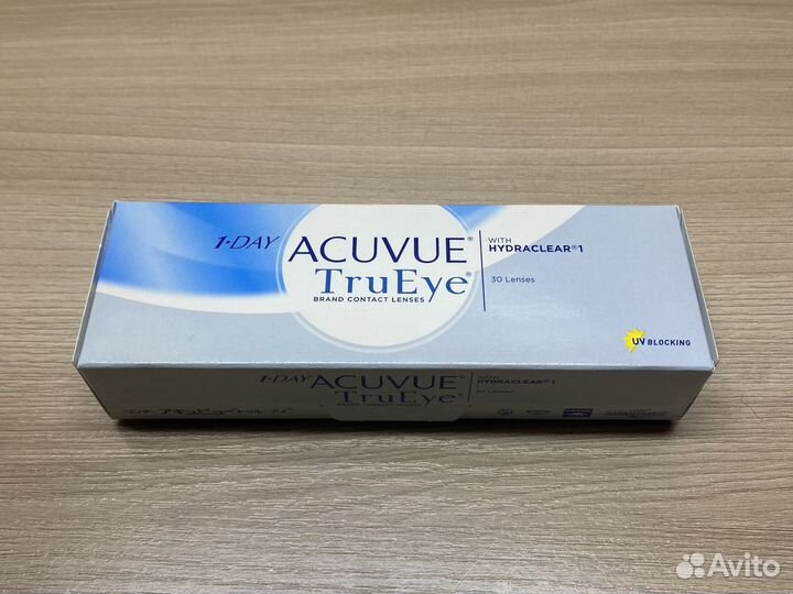Линзы контактные acuvue TruEye -3,25