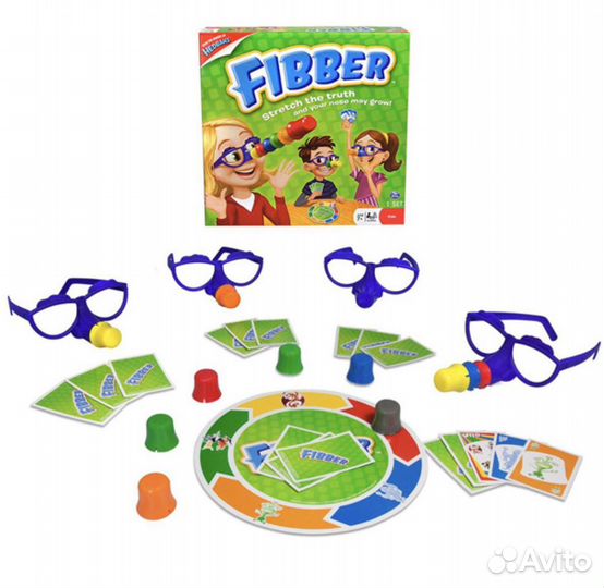 Настольные игры Fibber, Stoopido, Angry birds