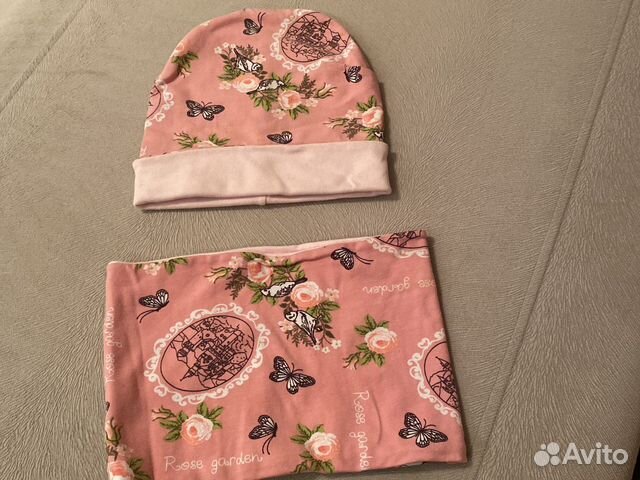 Шапка и снуд для девочки