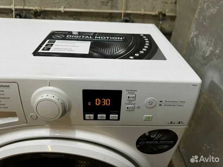 Стиральная машина hotpoint ariston 6кг