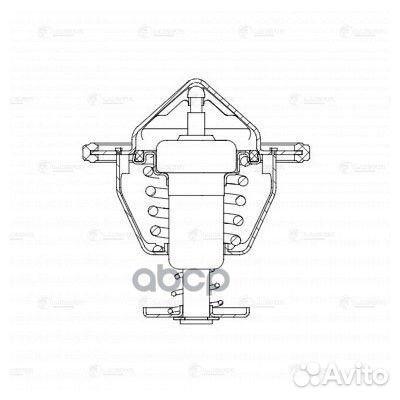 Термостат для а/м Lifan X60 (11) 1.8i (82С)
