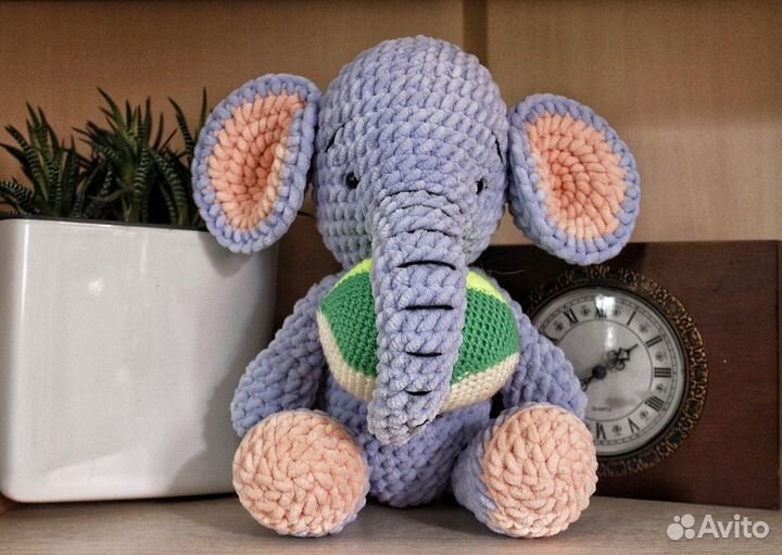 Вязаные игрушки ручной работы