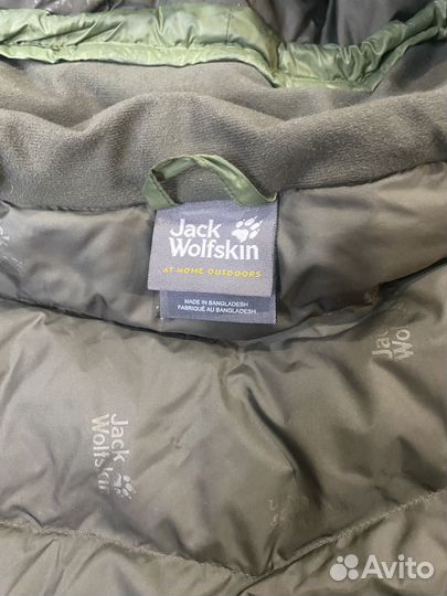 Микропуховик jack wolfskin