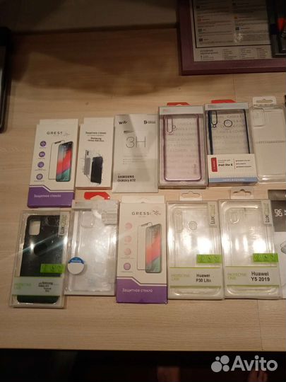 Чехлы, стёкла для honor, huawei, Samsung, iPhone