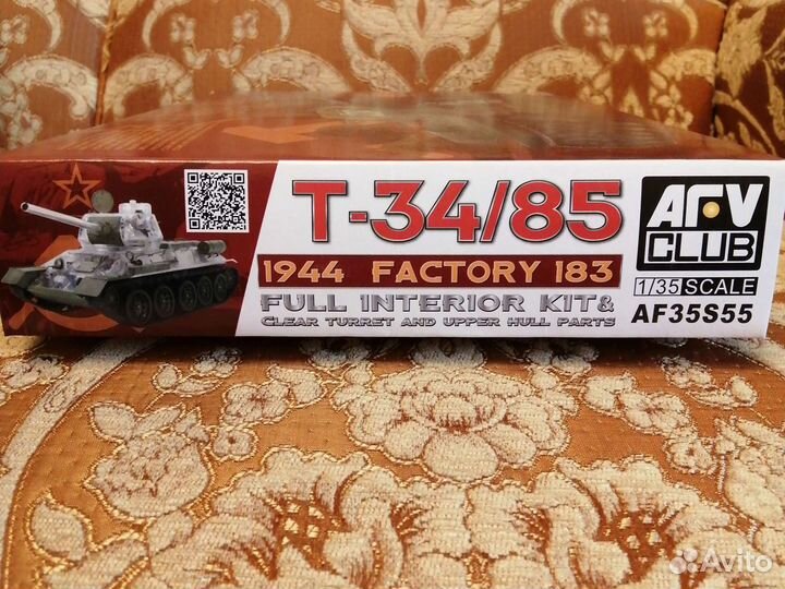 Танк Т 34 85, AFV Club, AF35S55