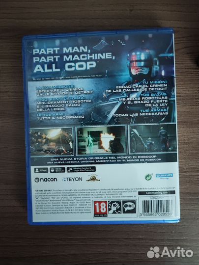 Игра ps5 RoboCop: Rogue City