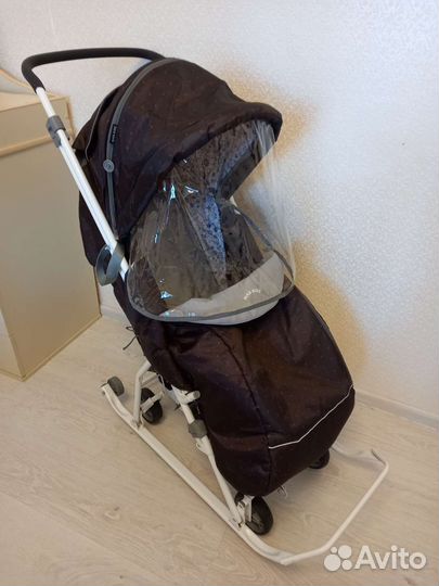 Санки коляска ника