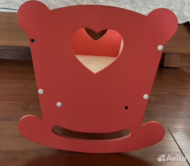 Деревянная кровать для кукол(большая)