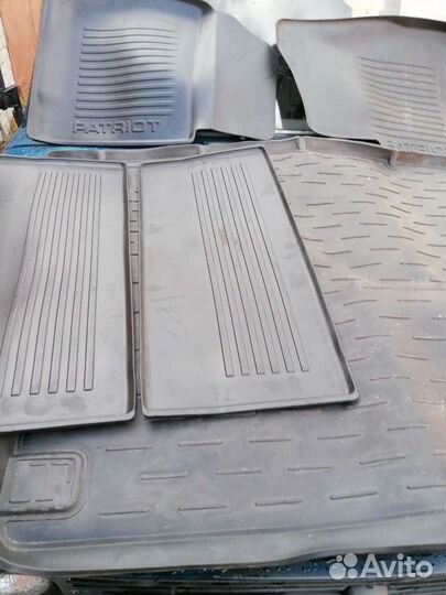 Ковры резиновые набор