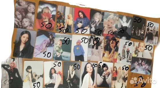 Офф карты кпоп Blackpink