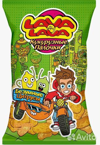 Сладкая кукуруза Lava Lava безумные цитрусы 50г