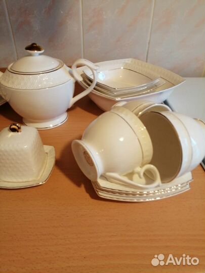 Набор посуды снежная королева