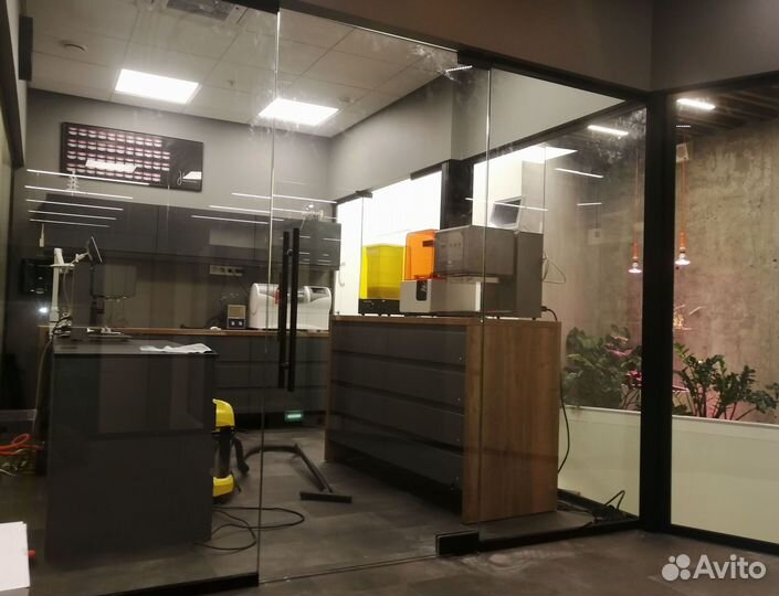 Перегородки из стекла