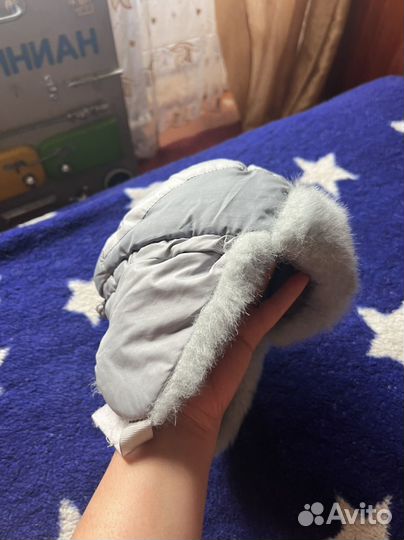 Шапка ушанка детская