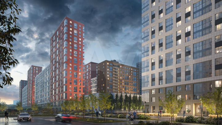 1-к. квартира, 41 м², 18/25 эт.