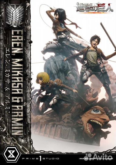 Eren, Mikasa, & Armin