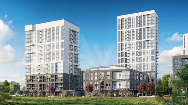 3-к. квартира, 86 м², 14/25 эт.