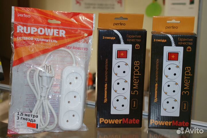 Новые сетевые фильтры и удлинители