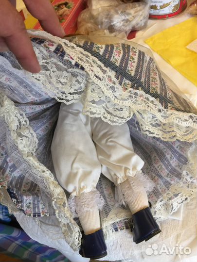 Кукла Германия фарфор дерево подарок