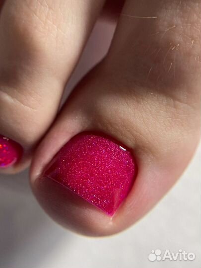 Медицинский педикюр/онихолизис/лак обычный/гель