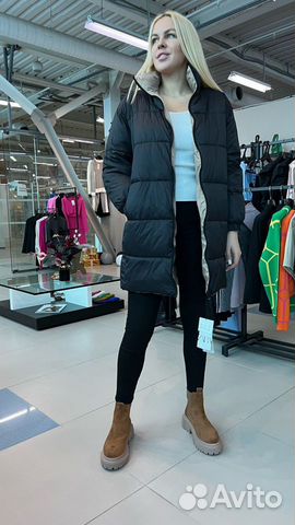 Куртка удлиненная двусторонняя Zara