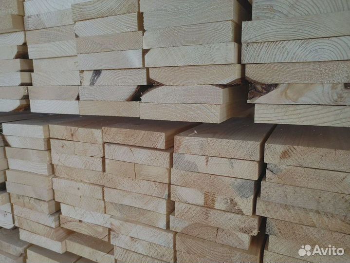 Доска обрезная сухая 25х125х4.0 Сорт 