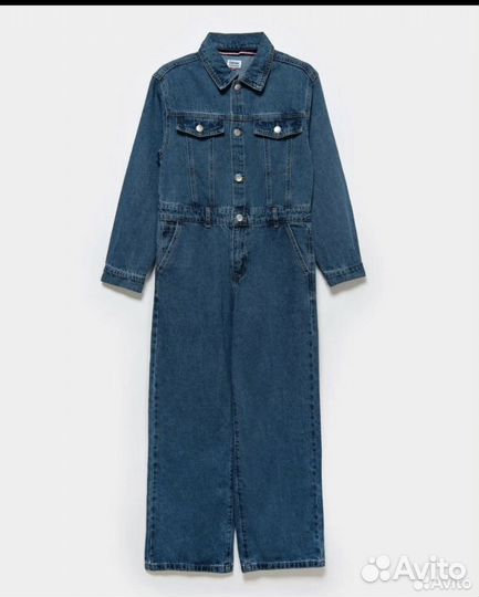 Комбинезон джинсовый