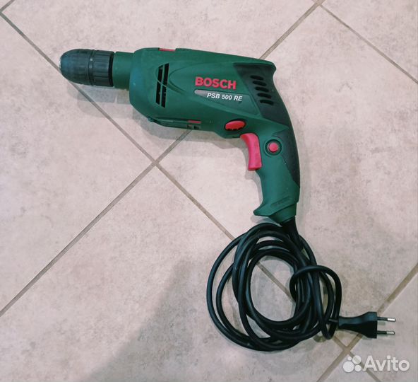 Ударная Дрель Bosch PSB 500 RE